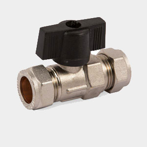 Isolating Valve (Black Handle)